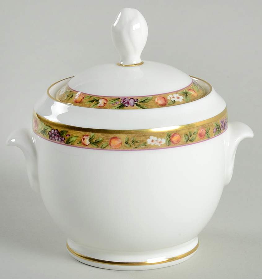 Minuet Sugar Bowl & Lid by Pfaltzgraff-1