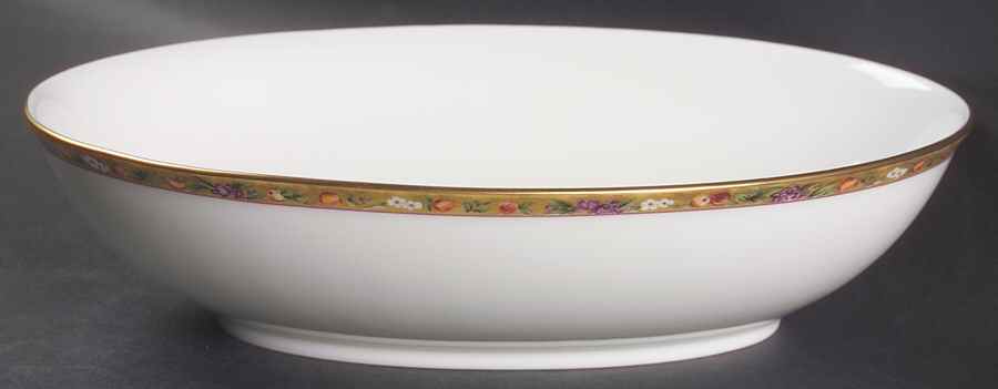 Minuet 10" Oval Vegetable Bowl by Pfaltzgraff-1