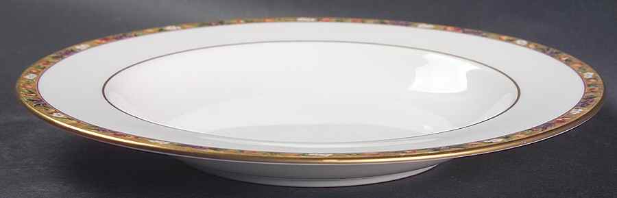 Minuet Large Rim Soup Bowl by Pfaltzgraff-1