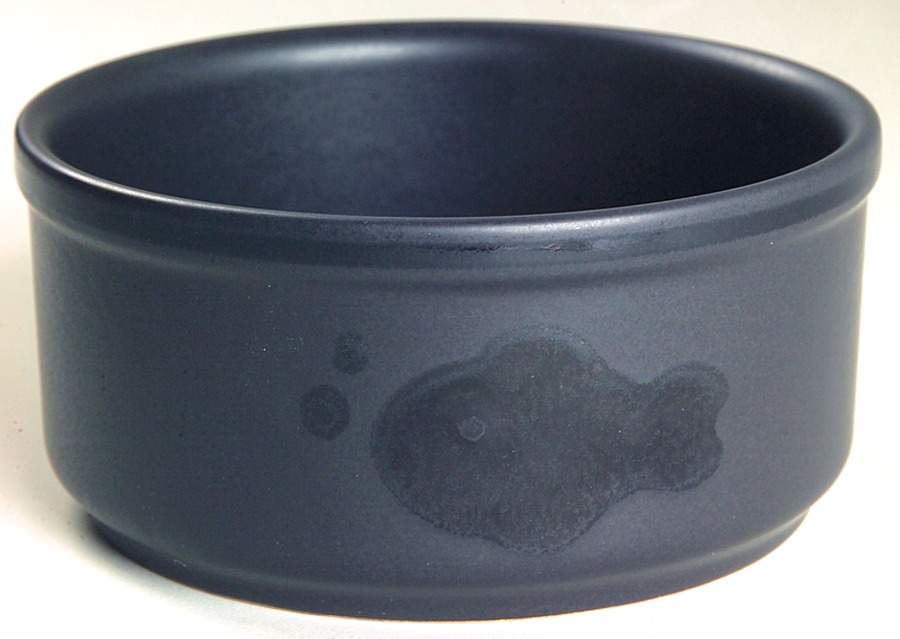Midnight Sun Small Pet Bowl by Pfaltzgraff-1