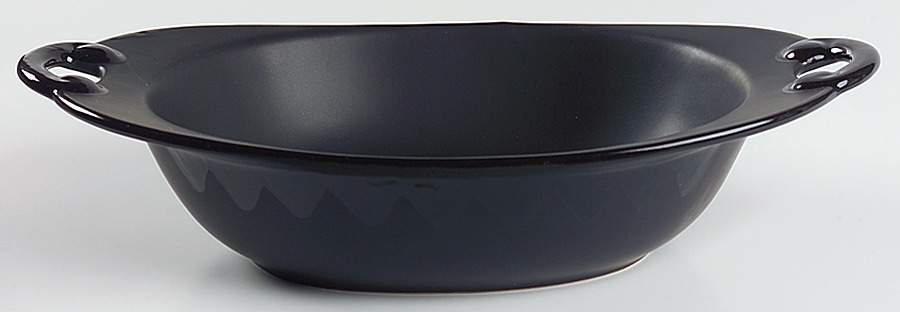Midnight Sun 13" Nesting Handled Oval Serving Bowl by Pfaltzgraff-1