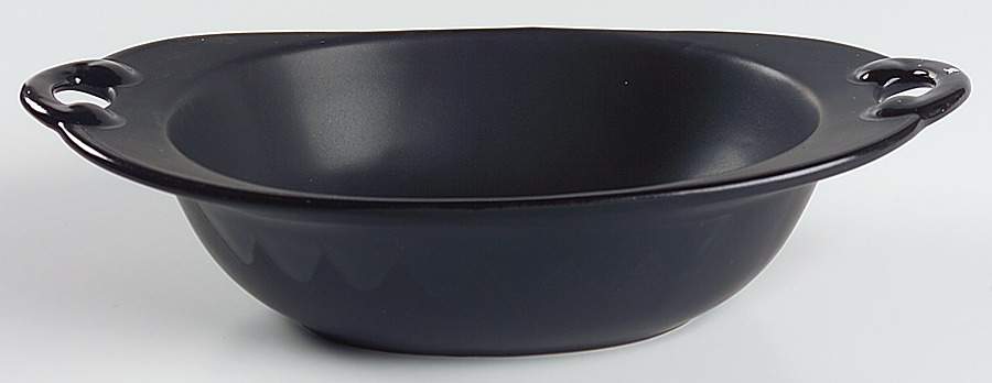 Midnight Sun 11" Nesting Handled Oval Serving Bowl by Pfaltzgraff-1