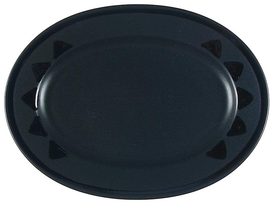 Midnight Sun 16" Oval Serving Platter by Pfaltzgraff-1