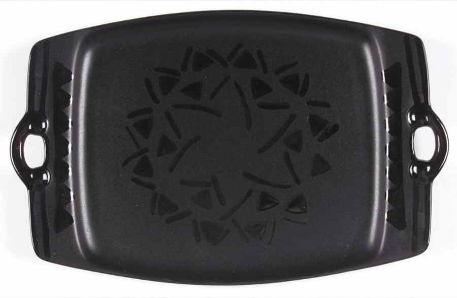 Midnight Sun 14" Rectangular Serving Platter by Pfaltzgraff-1