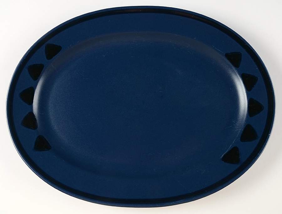 Morning Light 16" Oval Serving Platter by Pfaltzgraff-1