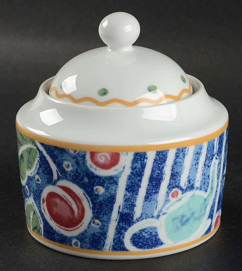 Montage Sugar Bowl & Lid by Pfaltzgraff-1