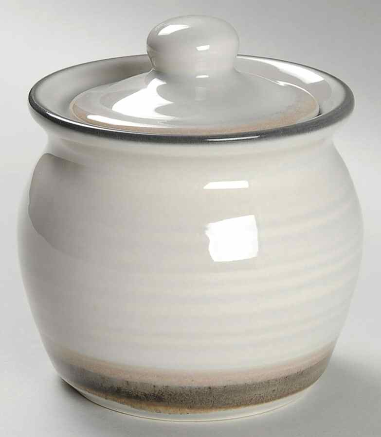 Moon Shadow Sugar Bowl & Lid by Pfaltzgraff-1