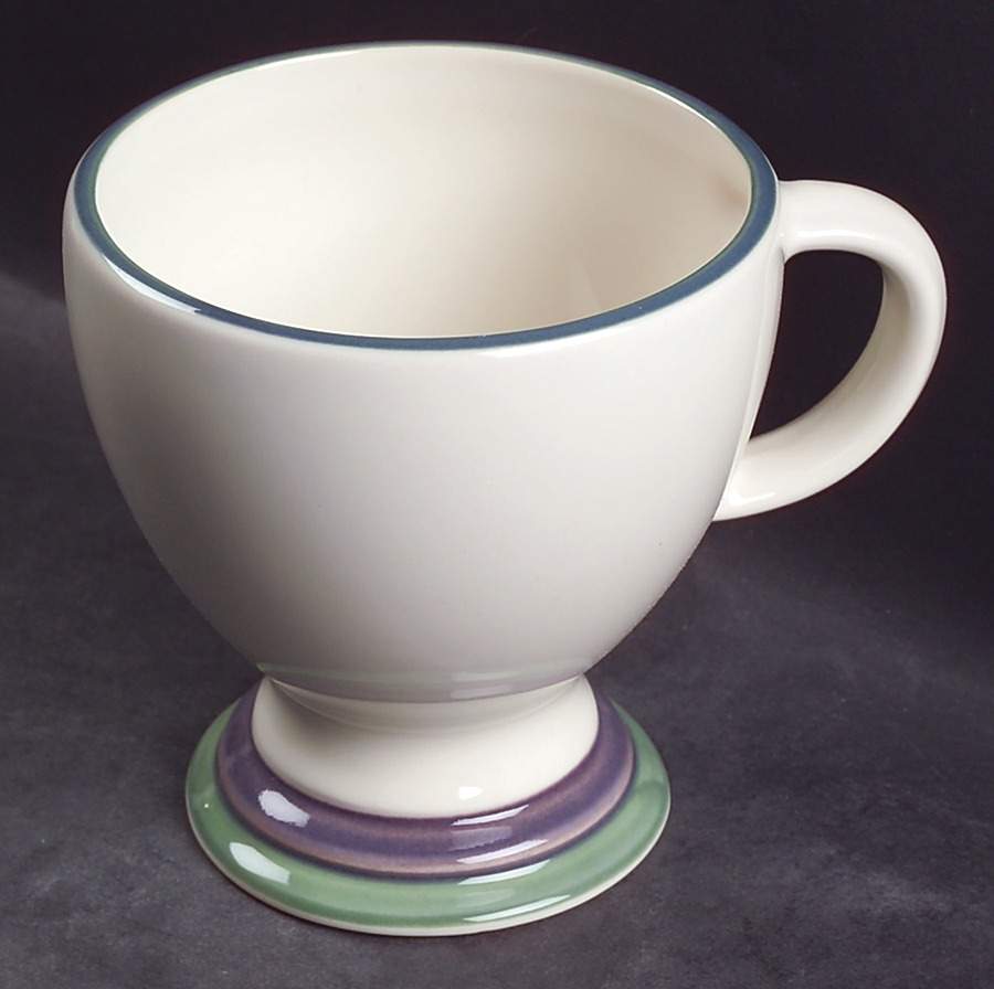 Mountain Shadow Pedestal Mug by Pfaltzgraff-1