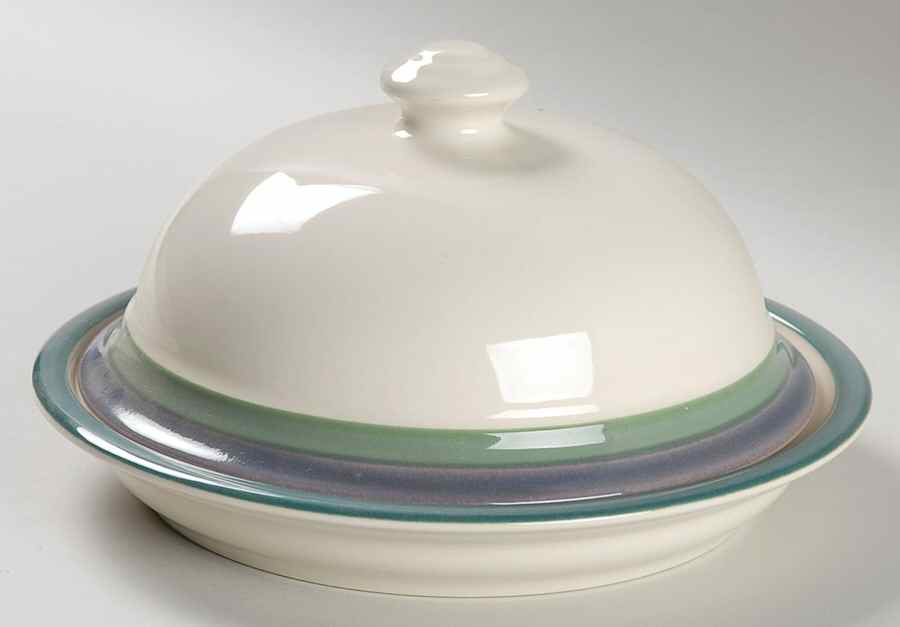 Mountain Shadow Round Covered Butter by Pfaltzgraff-1