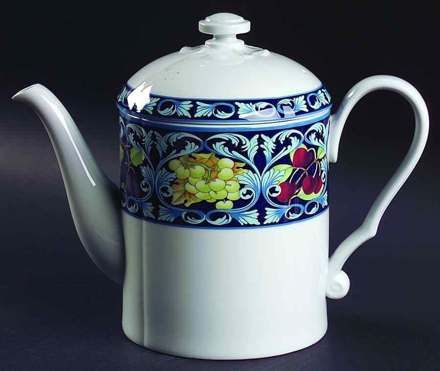 Napoli (Porcelain) Coffee Pot & Lid by Pfaltzgraff-1