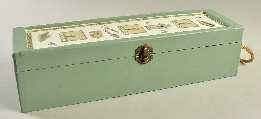 Naturewood Wood and Hinged Wine Box by Pfaltzgraff-1