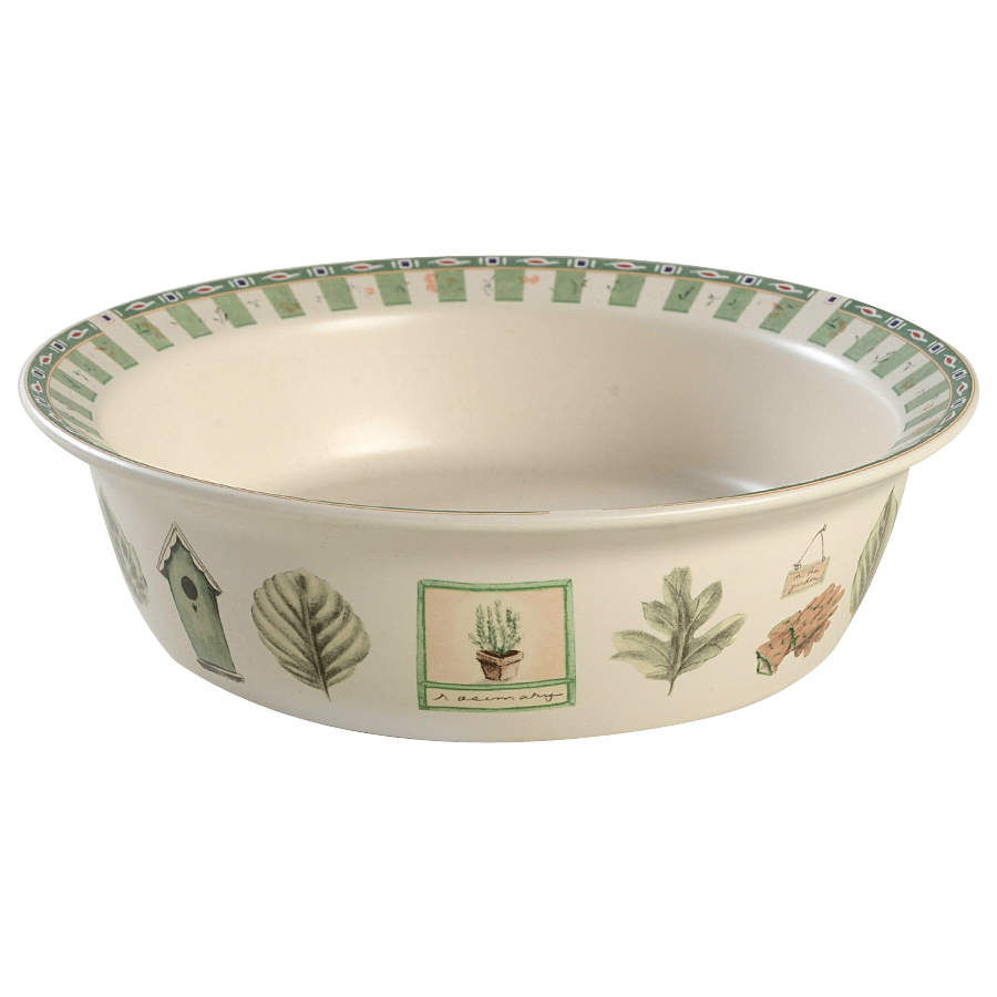 Naturewood 9" Round Vegetable Bowl by Pfaltzgraff-1