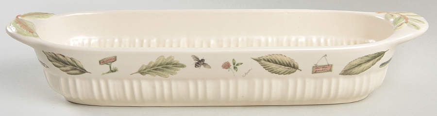 Naturewood Cracker Server/Boat by Pfaltzgraff-1