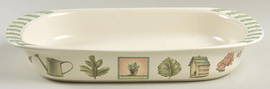 Naturewood 13'' Rectangular Baker by Pfaltzgraff-1