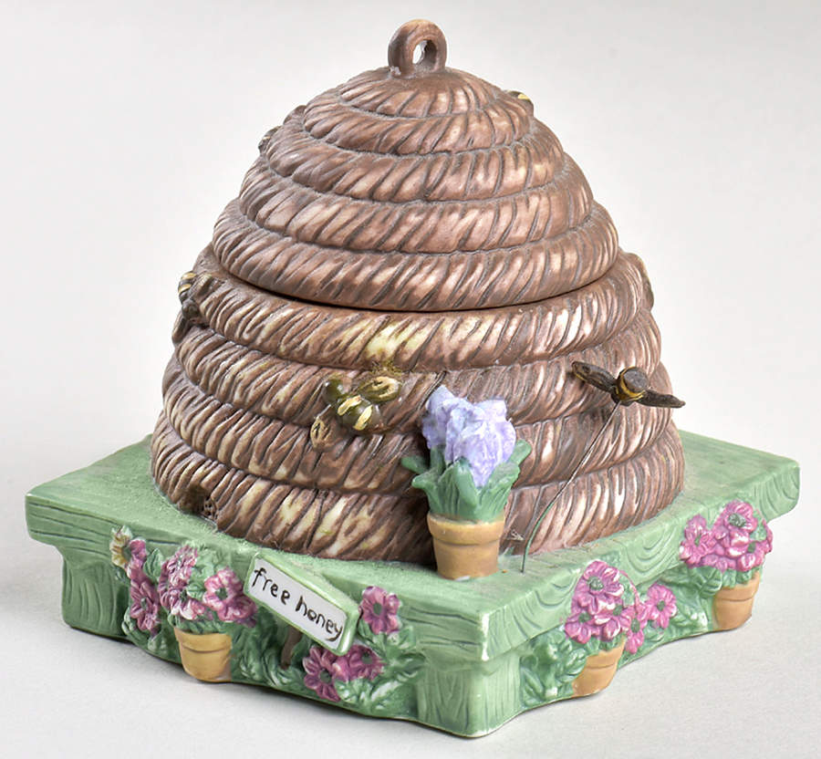 Naturewood Beehive Candleholder & Lid by Pfaltzgraff-1