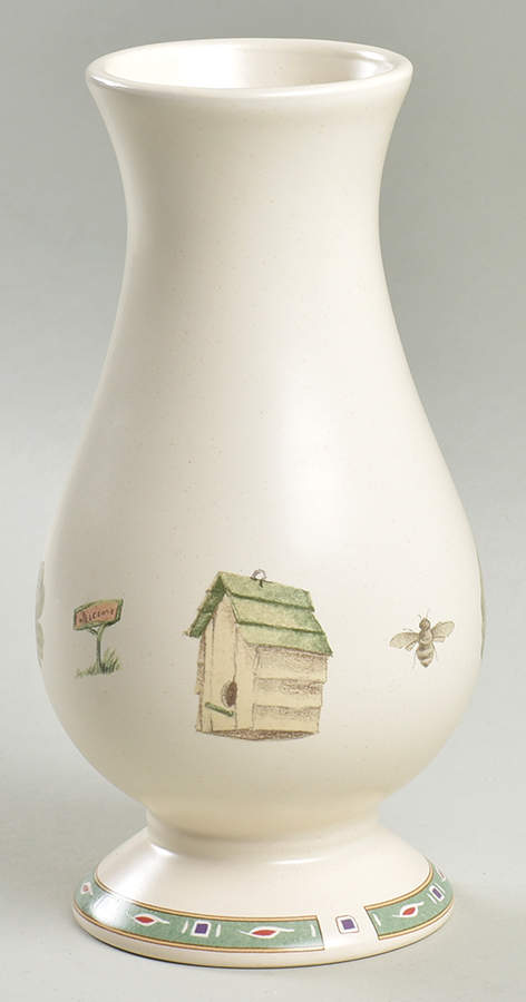 Naturewood 7" Vase by Pfaltzgraff-1
