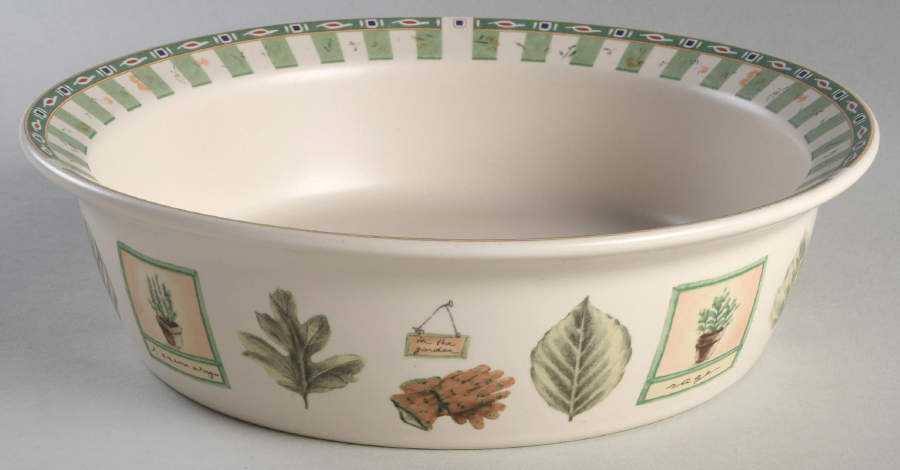 Naturewood 9" Round Vegetable Bowl by Pfaltzgraff-1