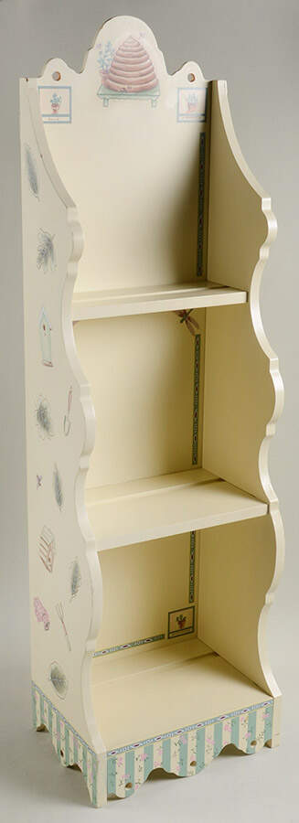 Naturewood 3 Tier Wood Shelf by Pfaltzgraff-1