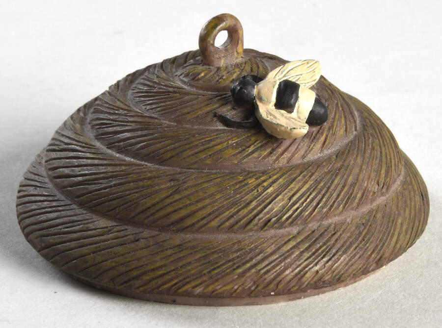 Naturewood Lid for Beehaive Candleholder by Pfaltzgraff-1