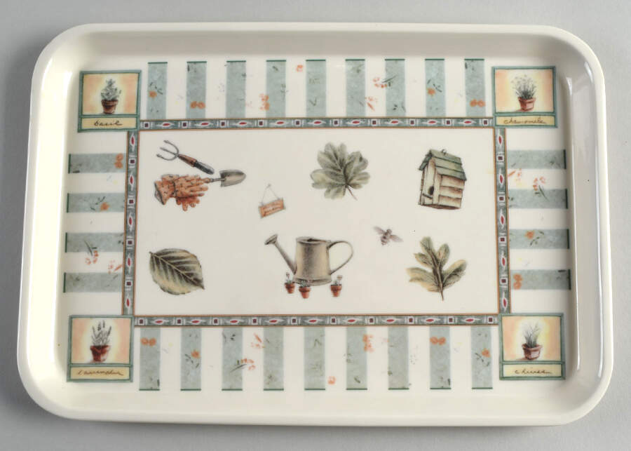 Naturewood 13" Melamine Sandwich Tray by Pfaltzgraff-1