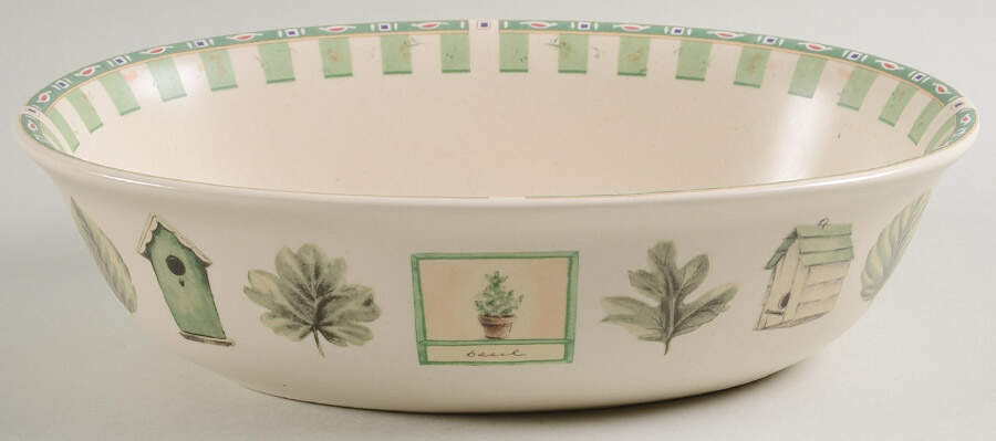 Naturewood 10" Oval Vegetable Bowl by Pfaltzgraff-1