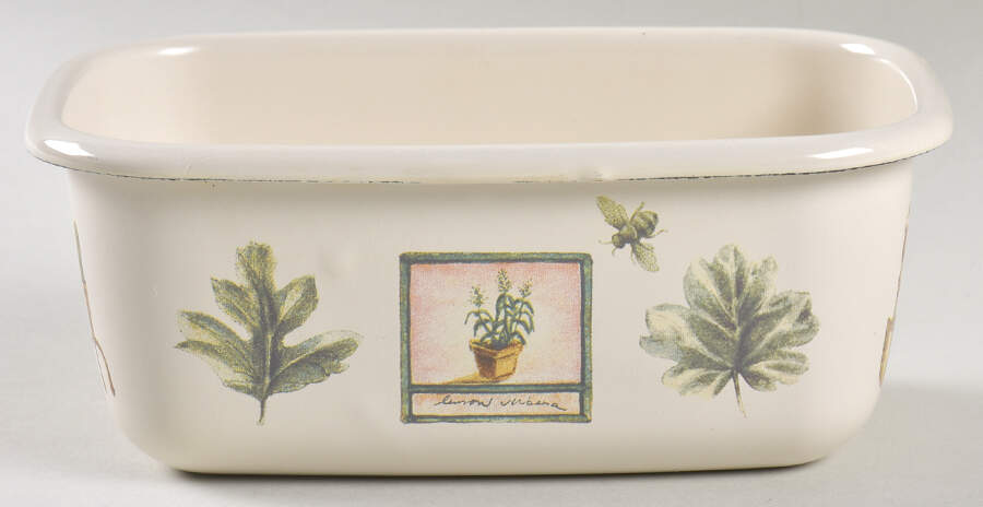 Naturewood 6" Metal Rectangular Baker by Pfaltzgraff-1