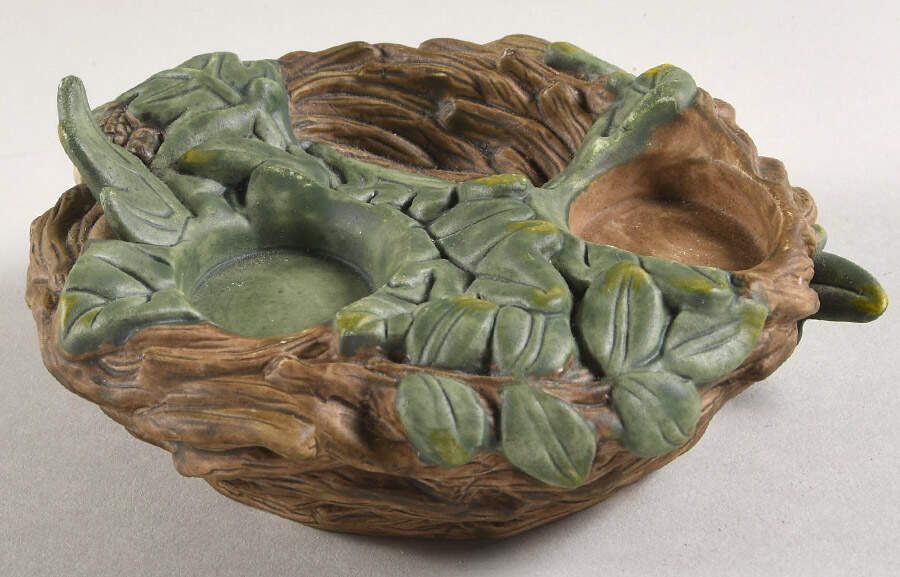 Naturewood Tray for Figural Salt & Pepper Set by Pfaltzgraff-1