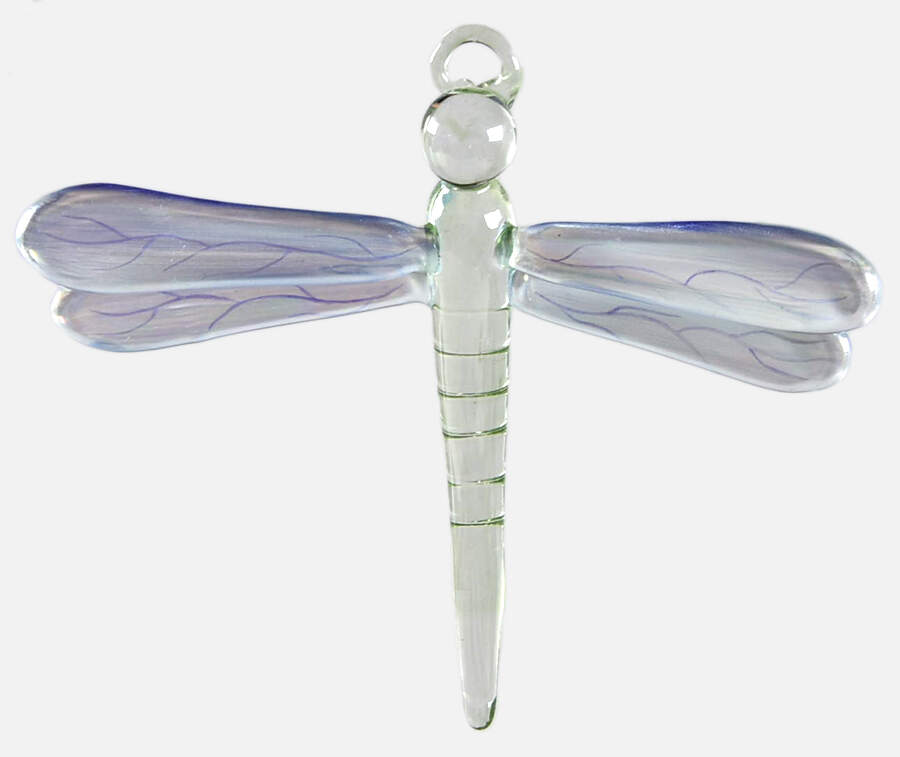Naturewood Glassware Ornament Dragonfly by Pfaltzgraff-1