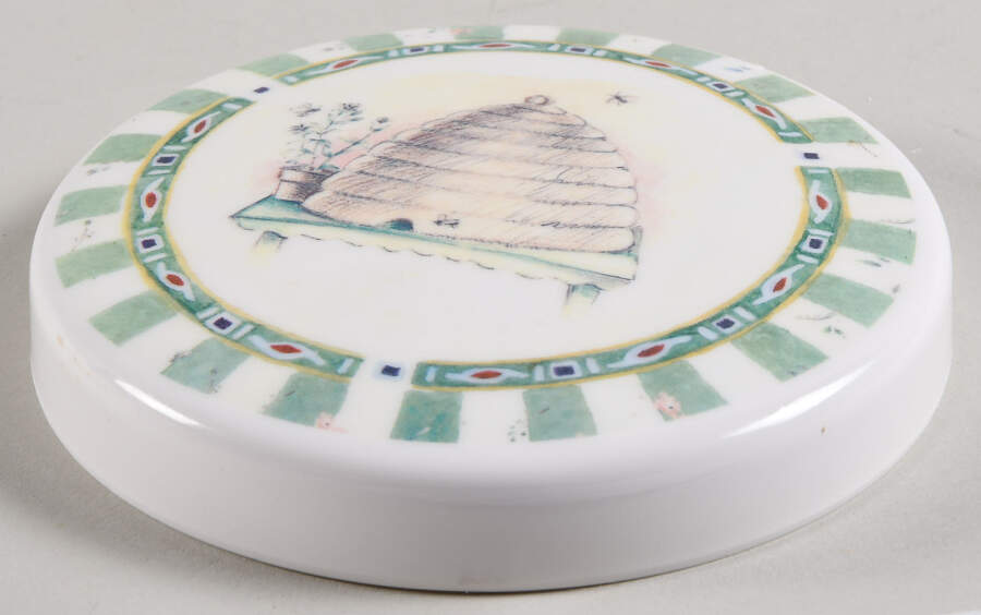 Naturewood Lid for Plastic Coaster Holder (Set Holds 6) by Pfaltzgraff-1