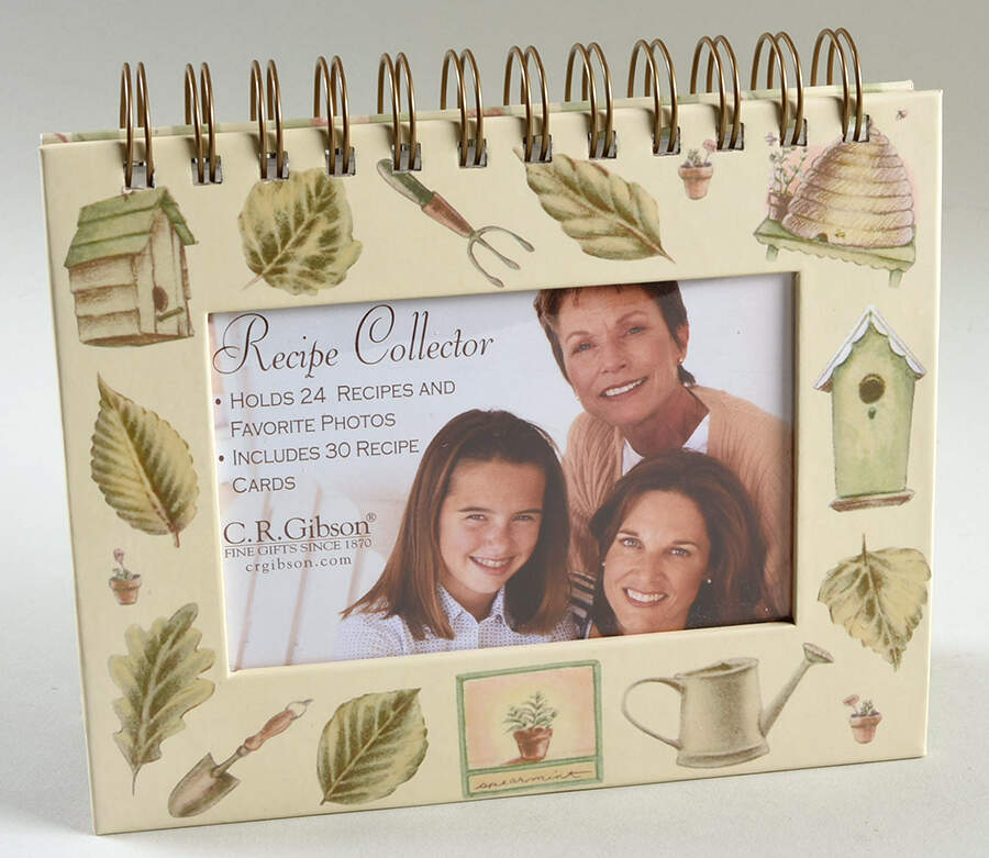 Naturewood Recipe Collector (Holds Photo&34 Recipes) by Pfaltzgraff-1