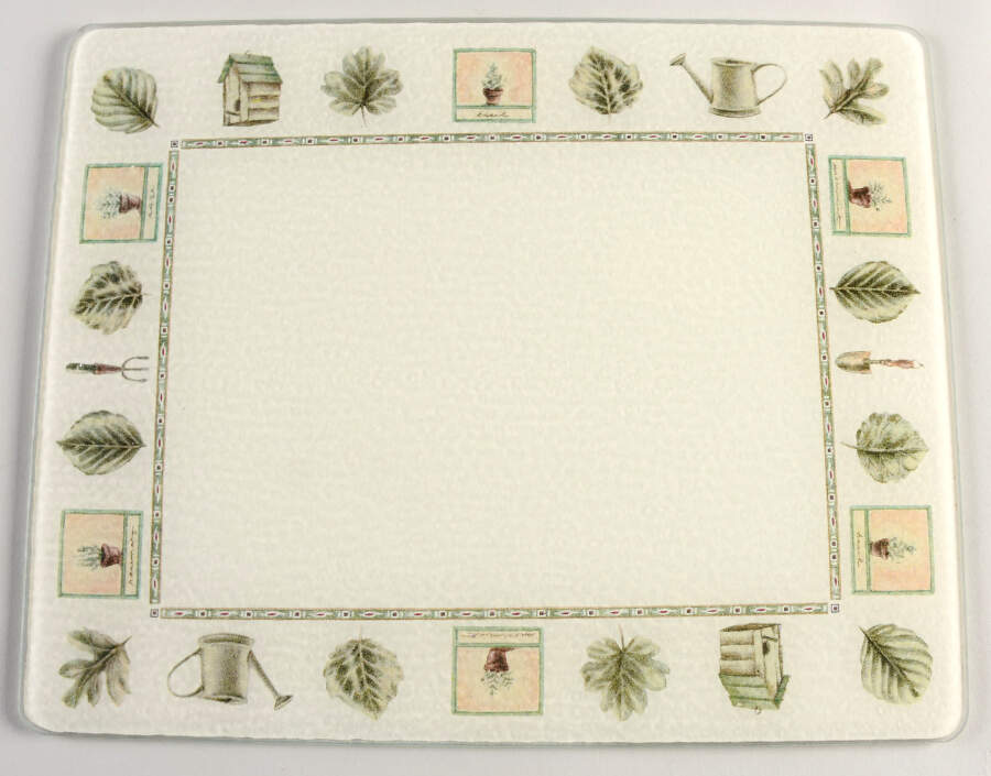 Naturewood Rectangular Glassware Cutting Board by Pfaltzgraff-1
