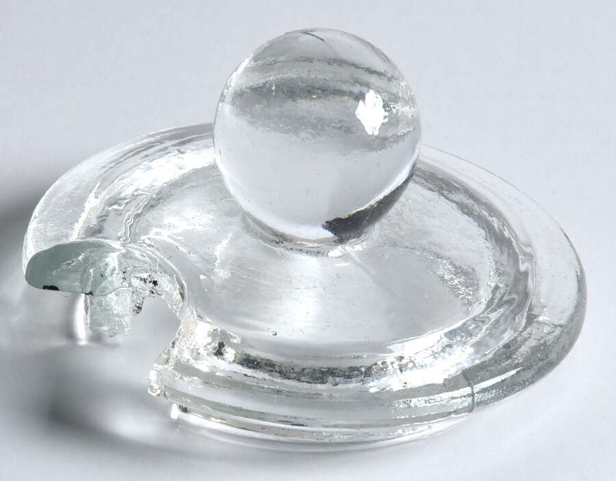 Naturewood Lid for Glassware Sugar Bowl by Pfaltzgraff-1