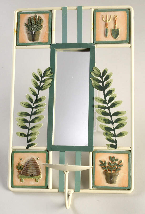 Naturewood Hanging Candle Votive w/Mirror by Pfaltzgraff-1