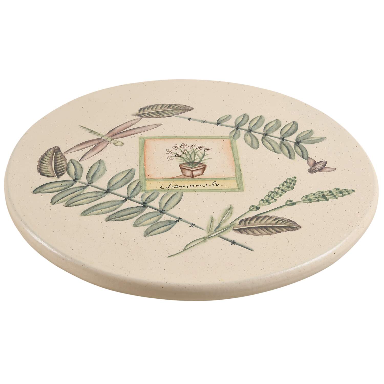 Naturewood Wood Lid for Wicker Basket by Pfaltzgraff-1