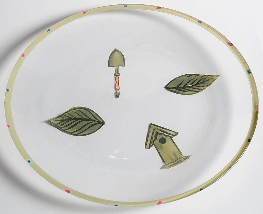 Naturewood Glassware Dessert Plate by Pfaltzgraff-1