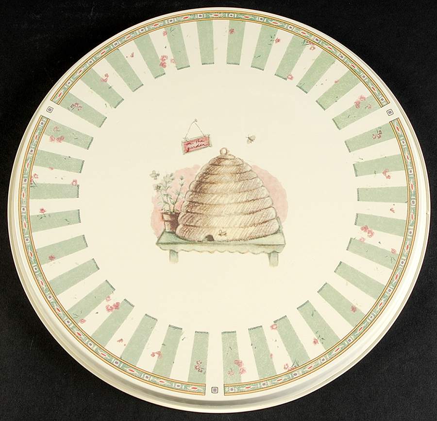 Naturewood 10" Individual Tin Round Stove Cover by Pfaltzgraff-1