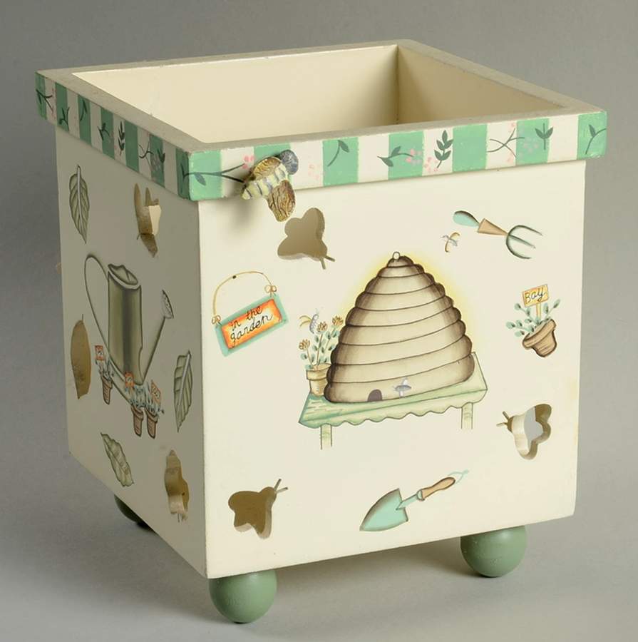 Naturewood Open Wood Candlebox by Pfaltzgraff-1