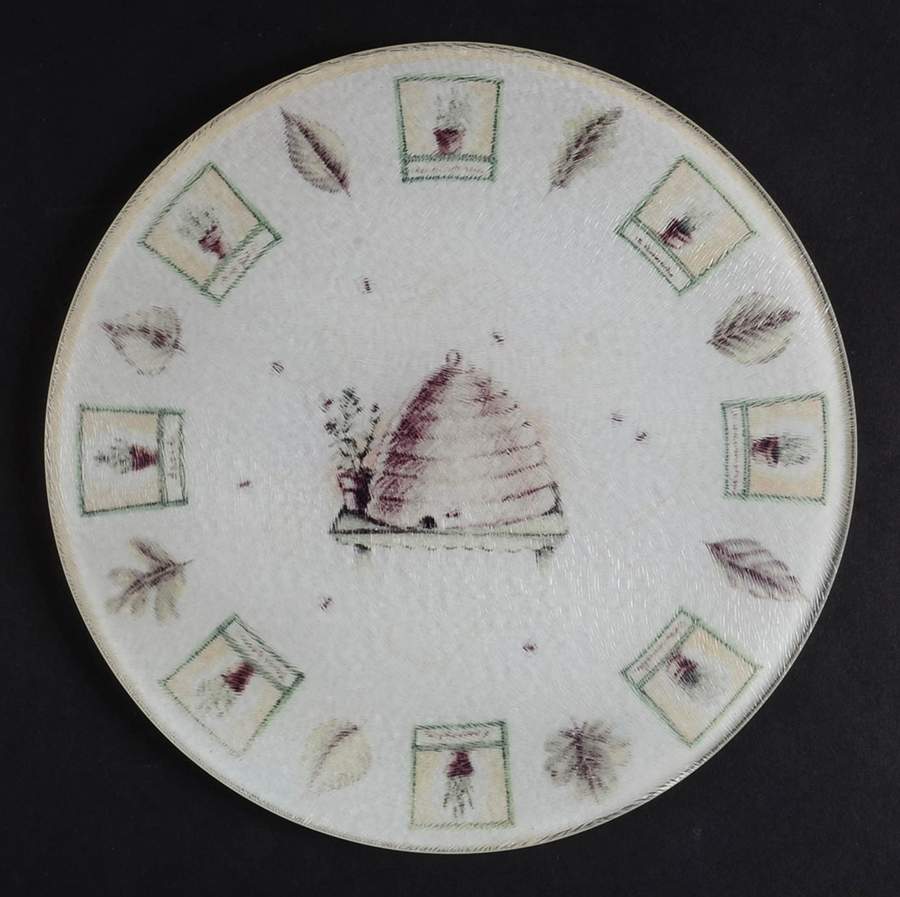Naturewood Round Glass Trivet by Pfaltzgraff-1