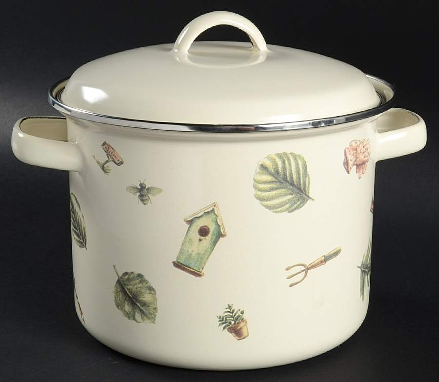 Naturewood 3 Qt Metal Stockpot by Pfaltzgraff-1
