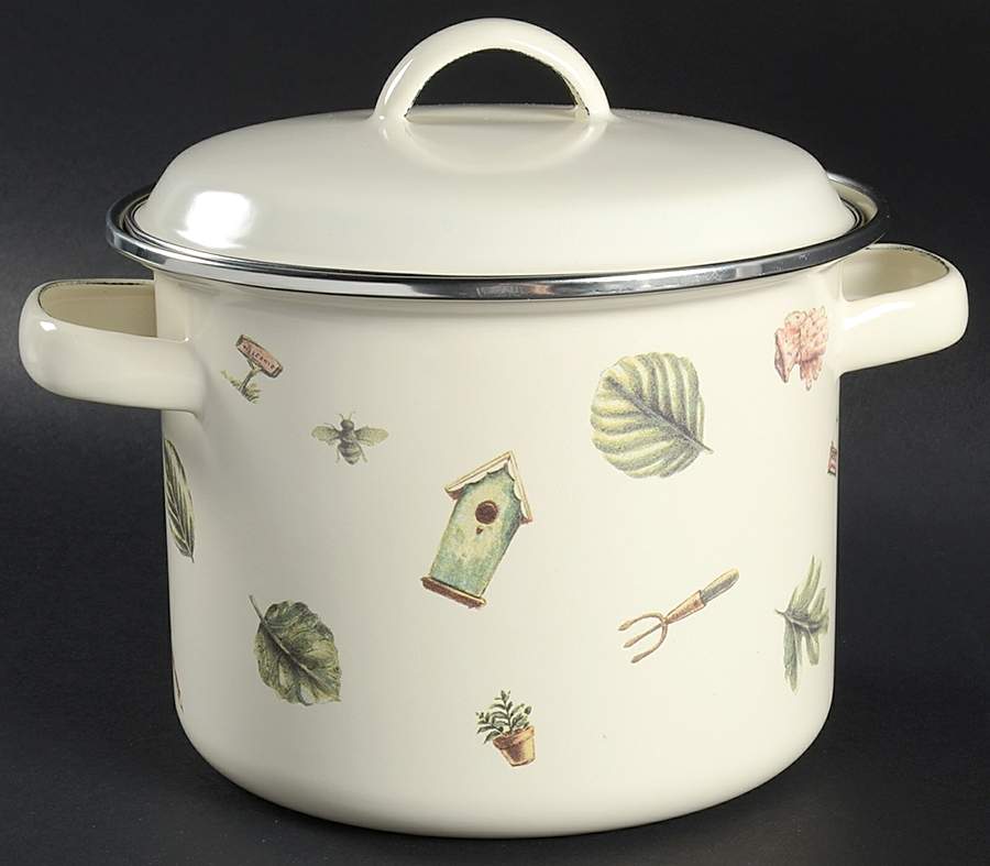 Naturewood 2.5 Qt Metal Stockpot & LId by Pfaltzgraff-1