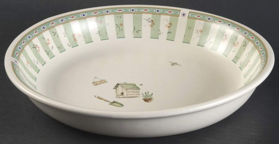 Naturewood 10" Pie Baking Plate by Pfaltzgraff-1