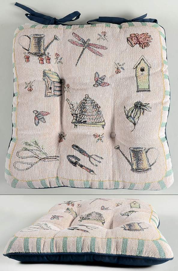 Naturewood Dining Chair Pad W/Ties by Pfaltzgraff-1