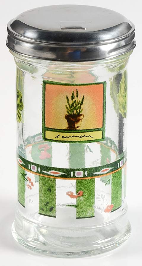 Naturewood Glassware Sugar Pourer & Metal Lid by Pfaltzgraff-1