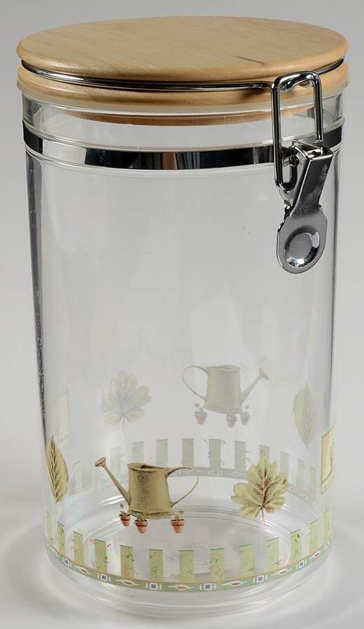 Naturewood Large Acrylic Storage Jar & Lid by Pfaltzgraff-1