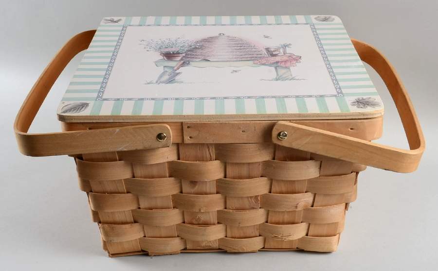 Naturewood Picnic Basket by Pfaltzgraff-1