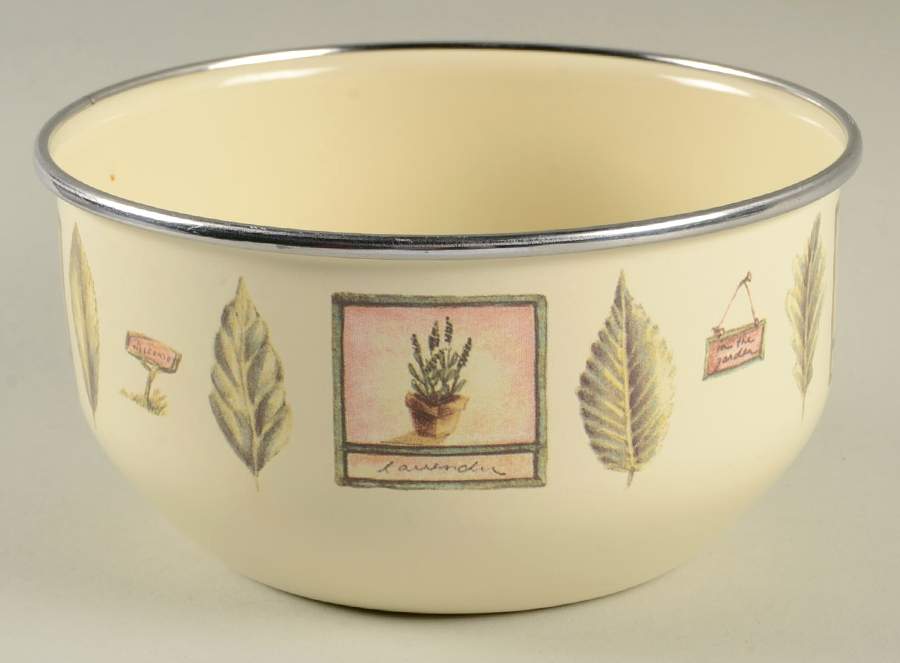 Naturewood 5 7/8" Metal Bowl by Pfaltzgraff-1