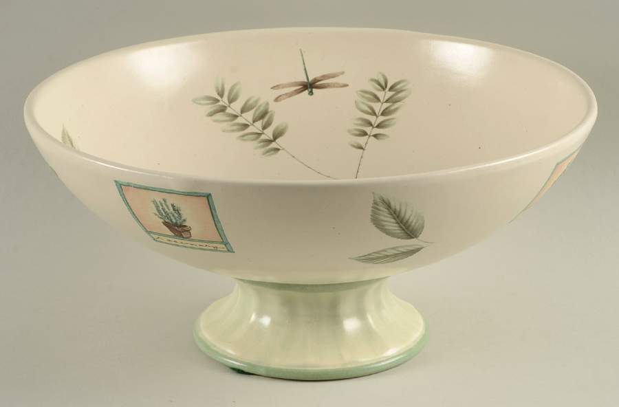Naturewood Pedestal Bowl by Pfaltzgraff-1