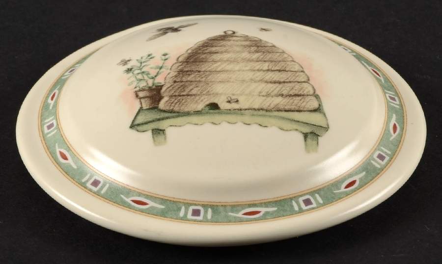 Naturewood Lid for Cotton Ball Jar by Pfaltzgraff-1