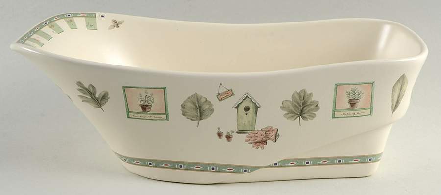 Naturewood Wheelbarrow Serving Bowl-No Frame by Pfaltzgraff-1