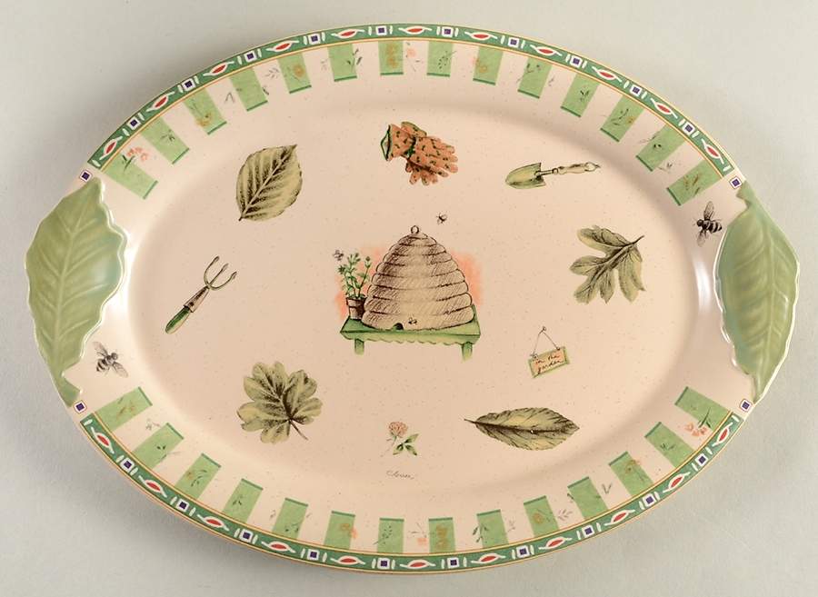 Naturewood 12" 10th Anniversary Platter by Pfaltzgraff-1